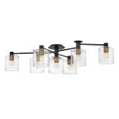 fekete modern fem mennyezeti lampa csillar uvegburas nagymeretu eros feny vilagitas alacsony belmagassag.jpg